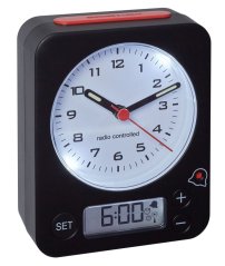 TFA 60.1511.01.05 - COMBO - Analogový budík s rádiově řízeným časem