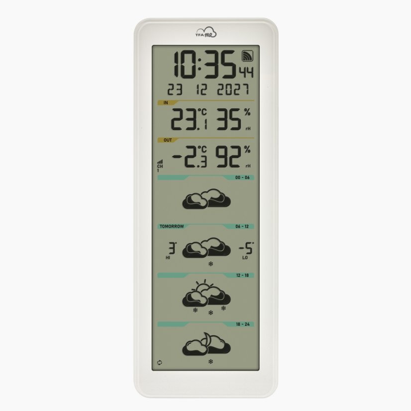 TFA 35.8108.02 - Bezdrátová WiFi meteostanice s chytrou předpovědí TFA.me ID-06