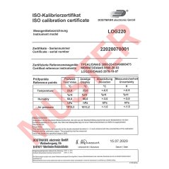 TFA 31.1059.02 - LOG220 - USB Datalogger s displejem pro měření teploty, vlhkosti a tlaku s PDF výstupem