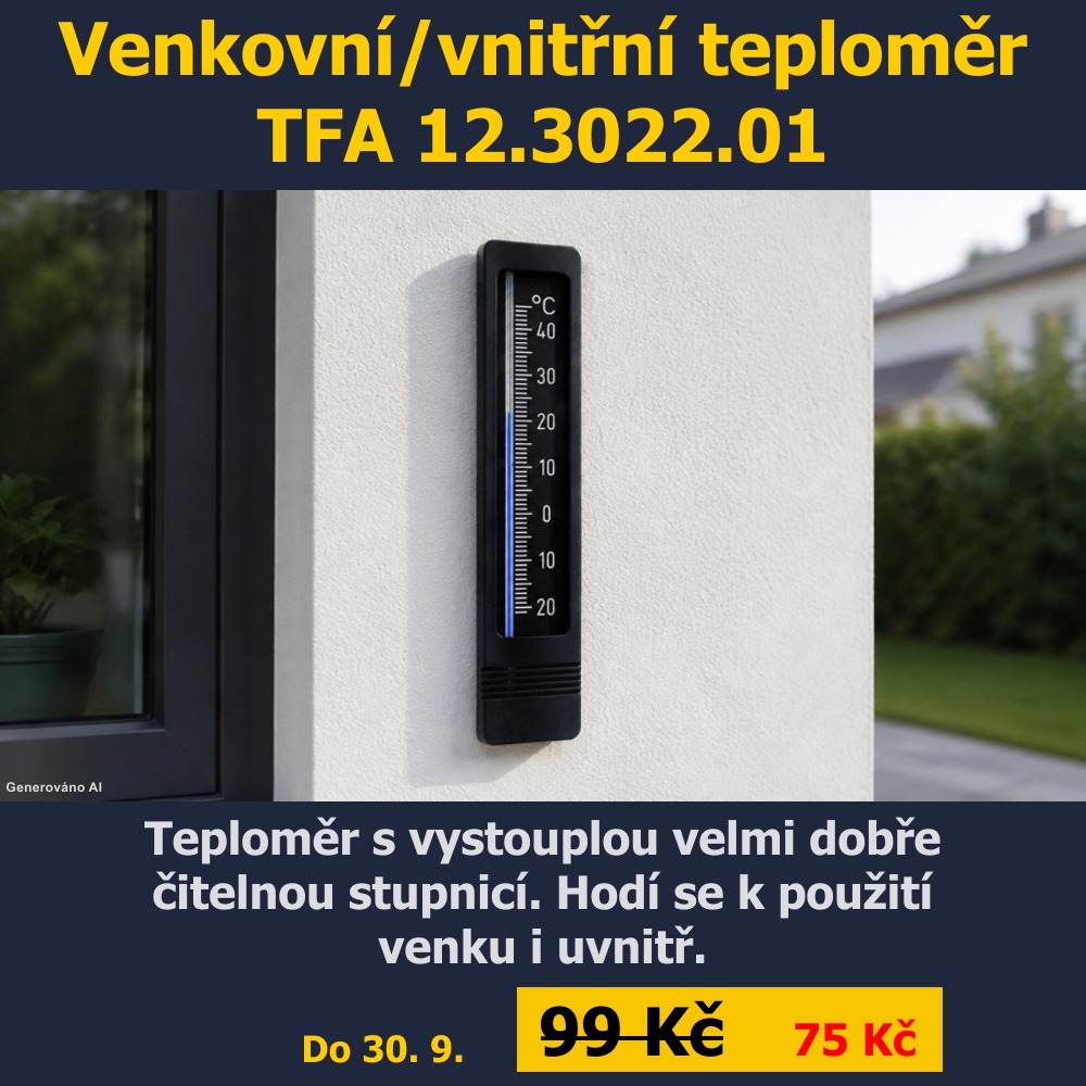 Venkovní teploměr