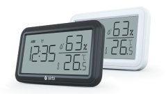 Airbi INDOOR pokojový teploměr a vlhkoměr - bílý