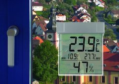 TFA 30.5020 - VISION - Venkovní digitální teploměr s vlhkoměrem na okno
