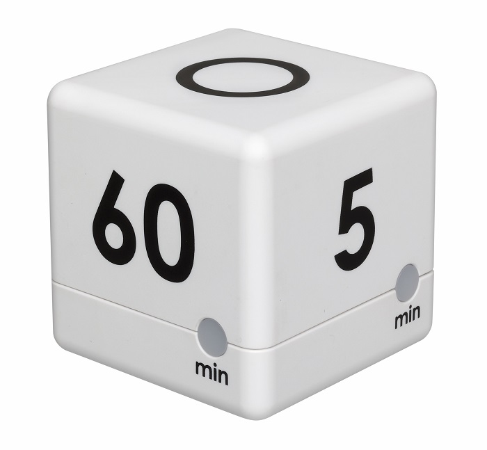 TFA 38.2032.02 - CUBE - Digitální časovač - bílý