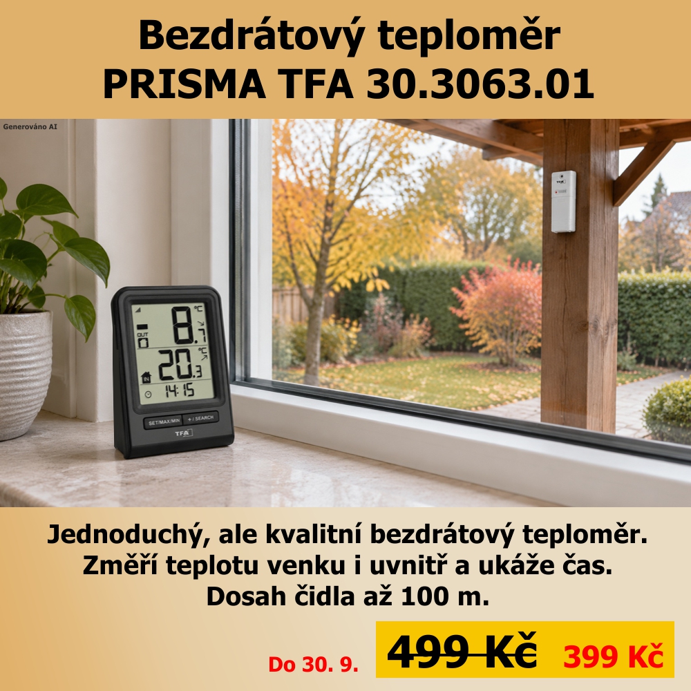 Bezdrátový teploměr