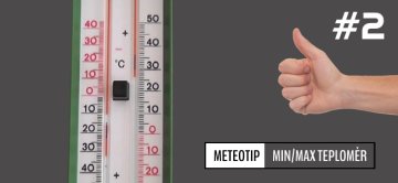 METEOTIP #2: Jak na přerušené sloupce u kapalinových min-max teploměrů