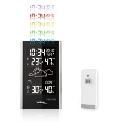 Technoline WS 9060 - Meteorologická stanice s a barevným inverzním displejem