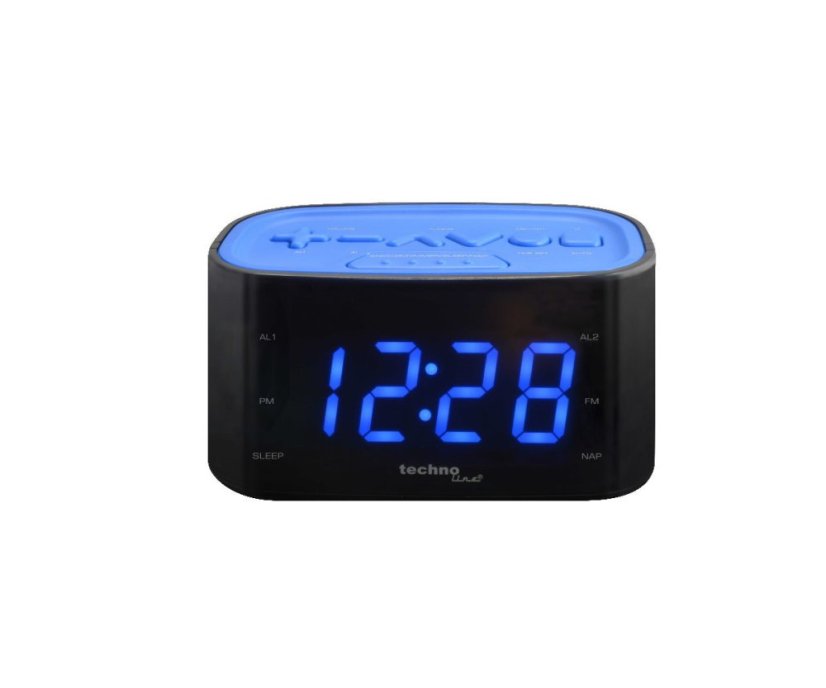 Technoline WT 465B - Digitální budík s radiopřijímačem