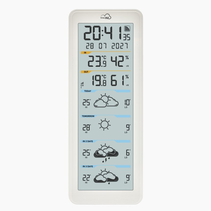 TFA 35.8108.02 - Bezdrátová WiFi meteostanice s chytrou předpovědí TFA.me ID-06