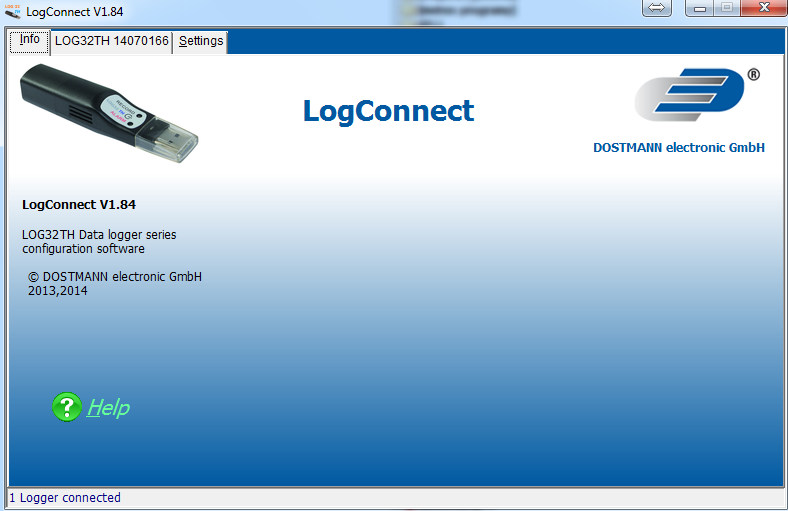 TFA 31.1054 - LOG32 TH - Datalogger pro měření teploty a vlhkosti s PDF výstupem a připojením USB