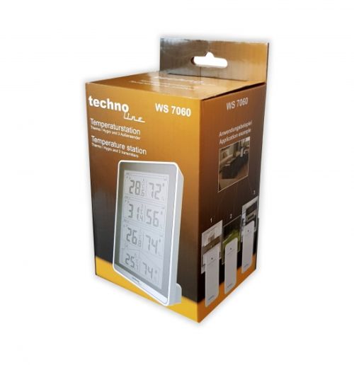 Technoline WS 7060 - Digitální teploměr s vlhkoměrem