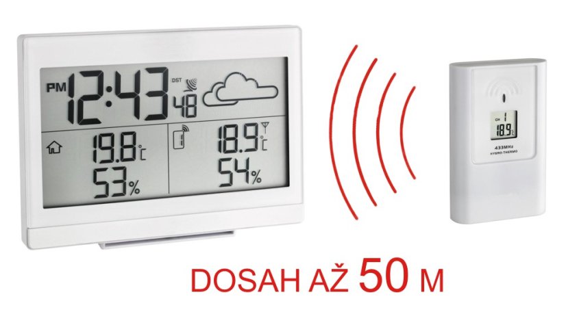 TFA 35.1135.02 - CASA - Domácí meteostanice - bílá