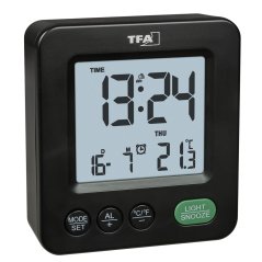TFA 60.2567.01 NOX - rádiem řízený digitální budík