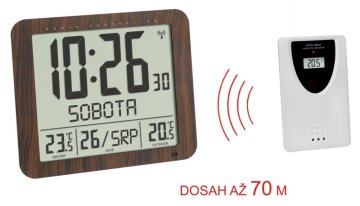 Recenze - Krásné a vysoce funkční. Nové dřevěné hodiny od TFA se povedly