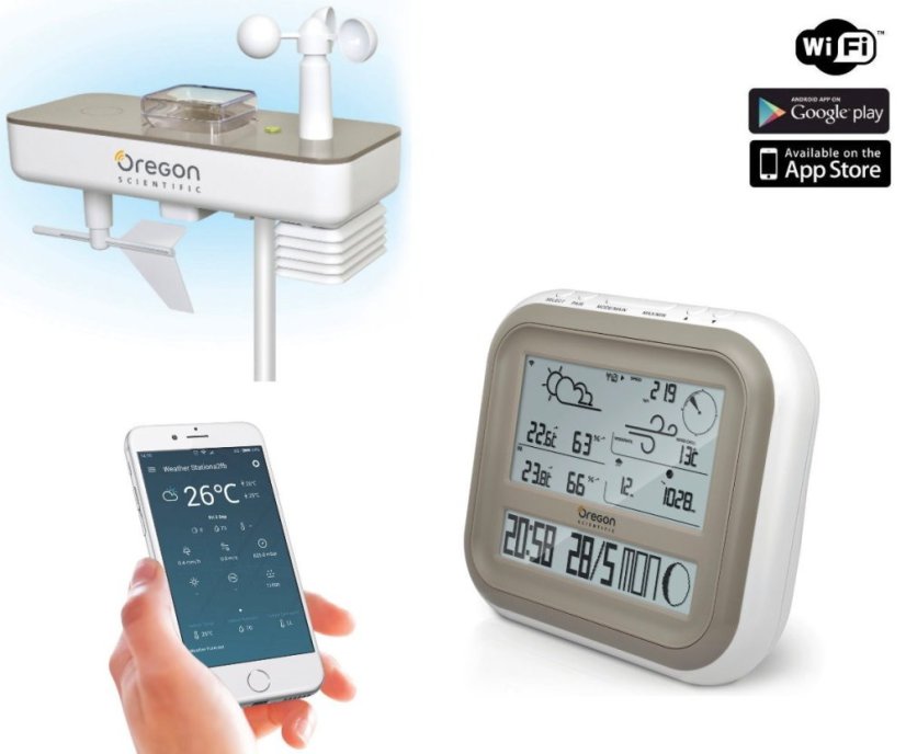 WiFi meteostanice Oregon Scientific WMR 500