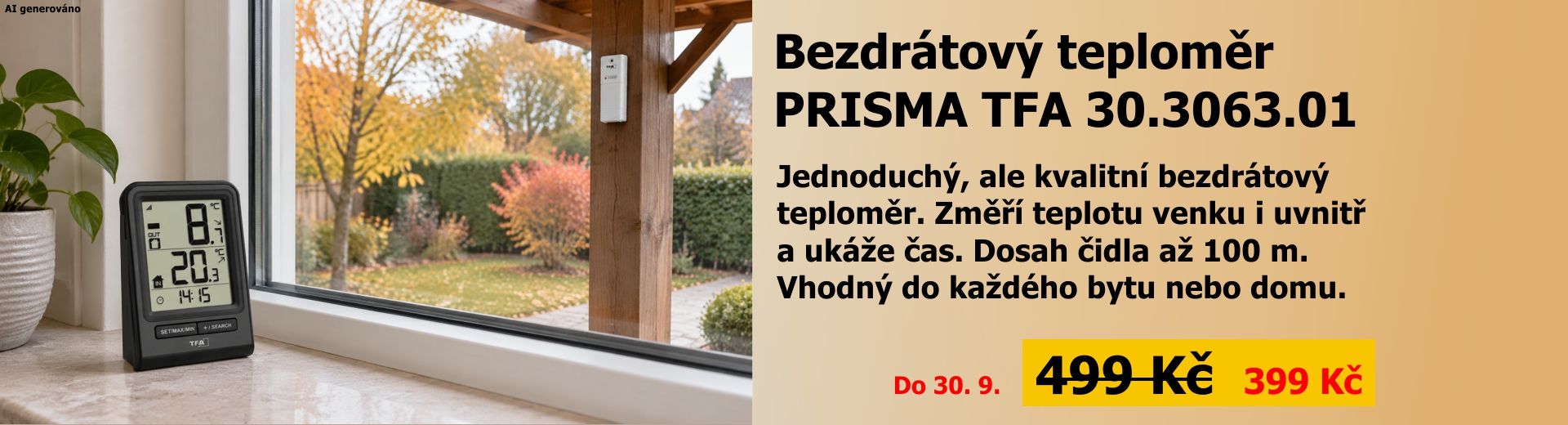 Bezdrátový teploměr