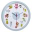 TFA 60.3051.14 - LITTLE ANIMALS - Dětské nástěnné hodiny s tichým chodem