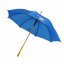 Deštník holový vystřelovací - modrý s logem METEOshop