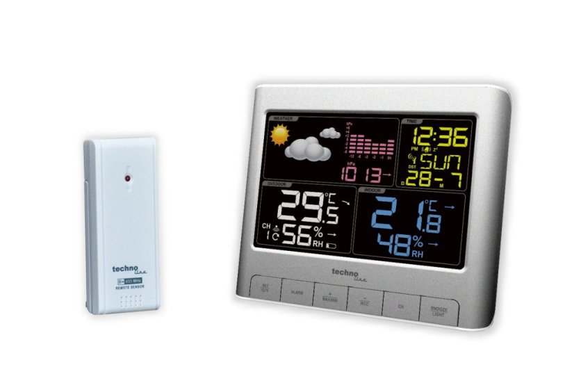 Technoline WS 6449 -  meteostanice s barevným displejem