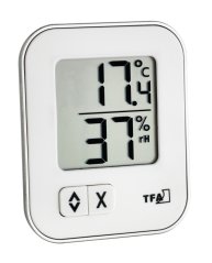 TFA 30.5026.02 - MOXX - Digitální teploměr s vlhkoměrem - bílý