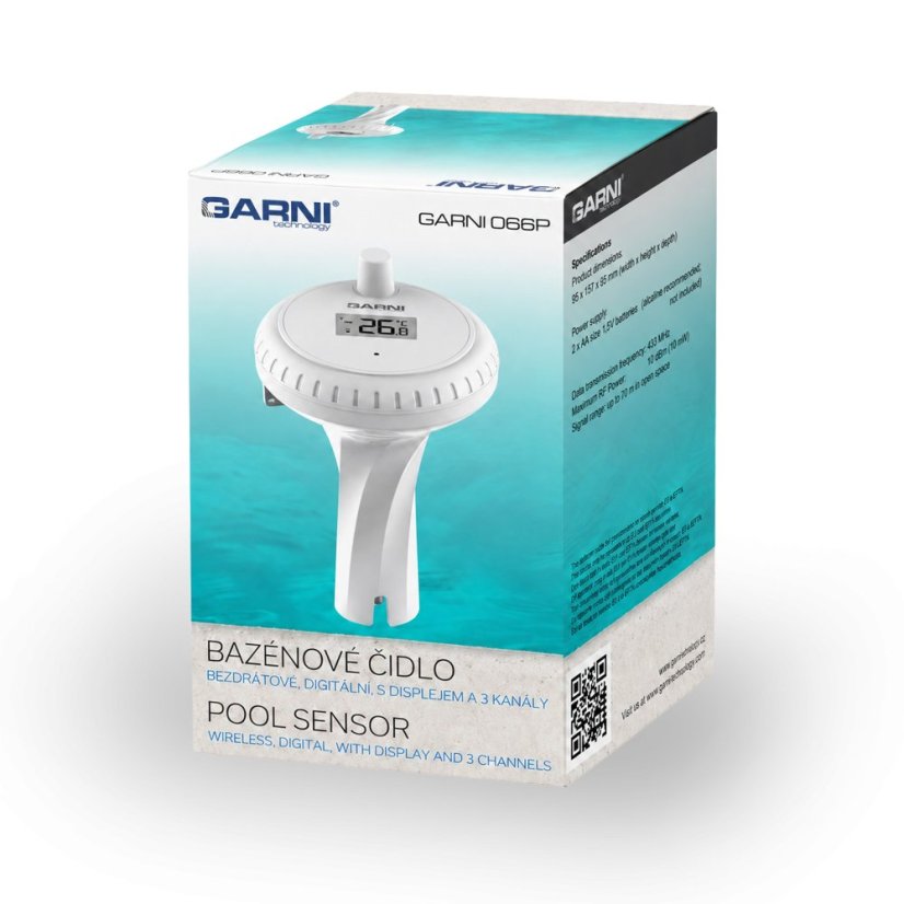 GARNI 066P - bazénové bezdrátové čidlo