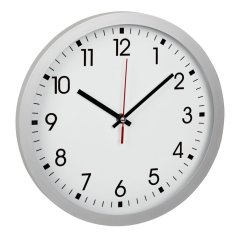 TFA 60.3035.02 - Nástěnné hodiny - stříbrné - 2. jakost