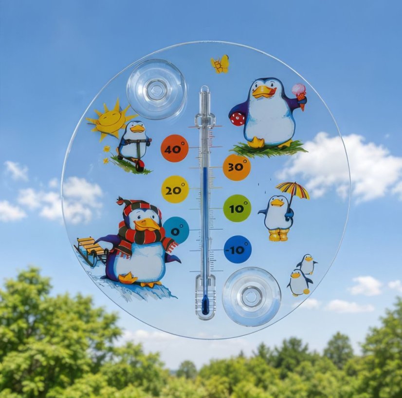 TFA 14.6016.20 - Teploměr okenní PINGUIN