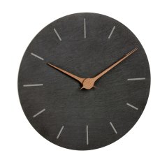 TFA 60.3068.10 - Nástěnné hodiny z břidlice s tichým chodem