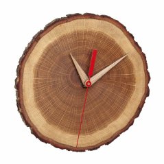 TFA 60.3046.08 TREE-O-CLOCK - Nástěnné hodiny z dubového dřeva