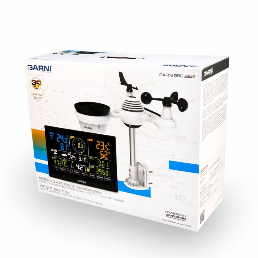 GARNI 980 Arcus - WiFi meteostanice 2. jakost