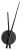 TFA 60.3036.01 - Minimalistické nástěnné hodiny s tichým chodem - černé