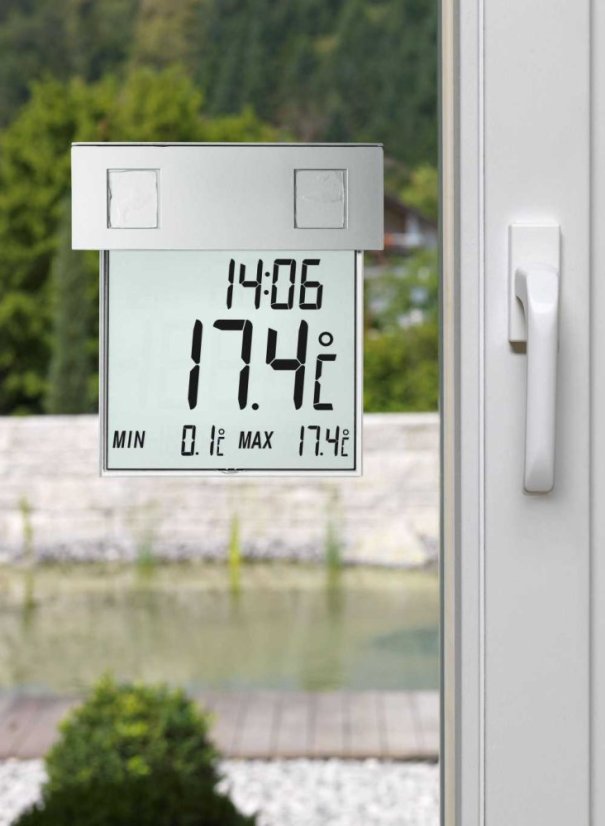 TFA 30.1035 - VISION SOLAR - Venkovní digitální teploměr na okno