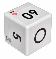 TFA 38.2032.02 - CUBE - Digitální časovač - bílý